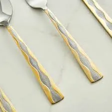 Kiçi  çemçe gold 6 sany