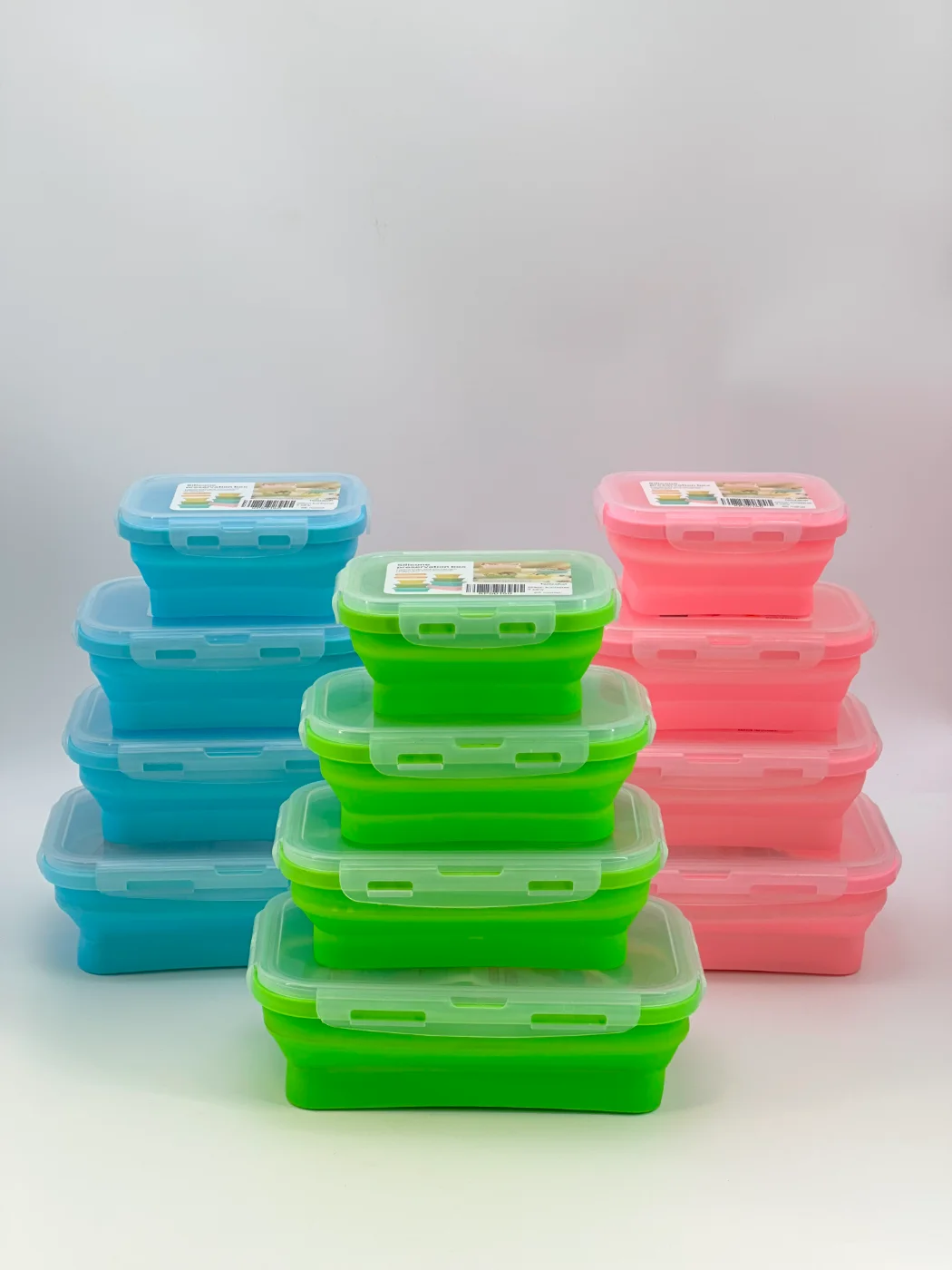 Silikon kontevner toplumy 4 pcs